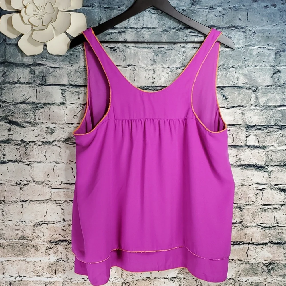 RACHEL Rachel Roy | Layered Ethereal Fairycore Purple Camisole Tank Top - Picture 7 of 10